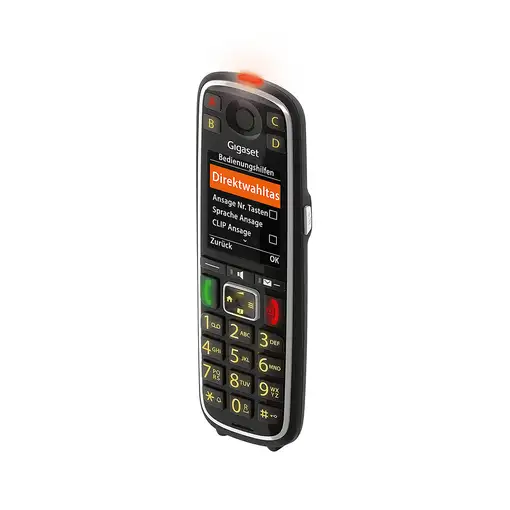 Gigaset E720HX Teléfono DECT/analógico Identificador de llamadas Negro