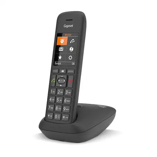 Gigaset C575 Teléfono DECT/analógico Identificador de llamadas Negro