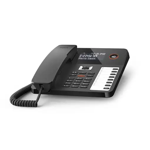 Gigaset DESK 800A Teléfono DECT Negro