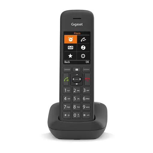 Gigaset C575HX Teléfono DECT Identificador de llamadas Negro