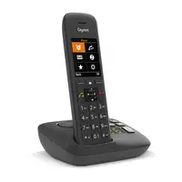Gigaset C575A Teléfono DECT/analógico Identificador de llamadas Negro