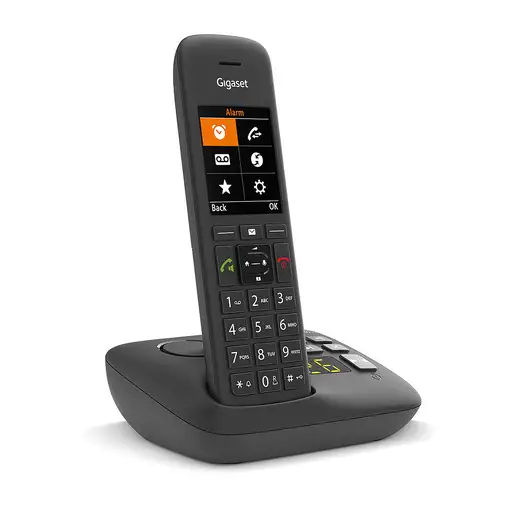 Gigaset C575A Teléfono DECT/analógico Identificador de llamadas Negro