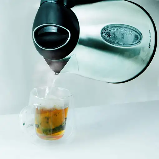 Hervidor de agua inox, 2000 W, 1,7 L, HV-16GX GRUNKEL