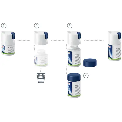 JURA 24157 pieza y accesorio para cafetera Tableta de limpieza