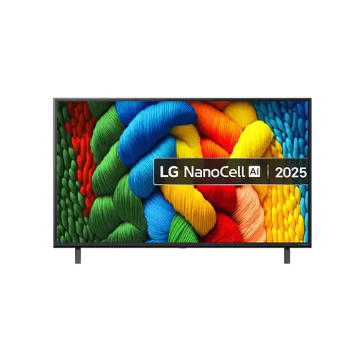 Televisor NanoCell 43'' 4K Ultra HD Negro Smart 43NANO80A6B.AEU LG Televisor NanoCell 43'' 4K Ultra HD Negro Smart 43NANO80A6B.AEU LG