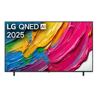 Televisor QNED 65" 4K Ultra HD Negro Smart 65QNED80A3A LG