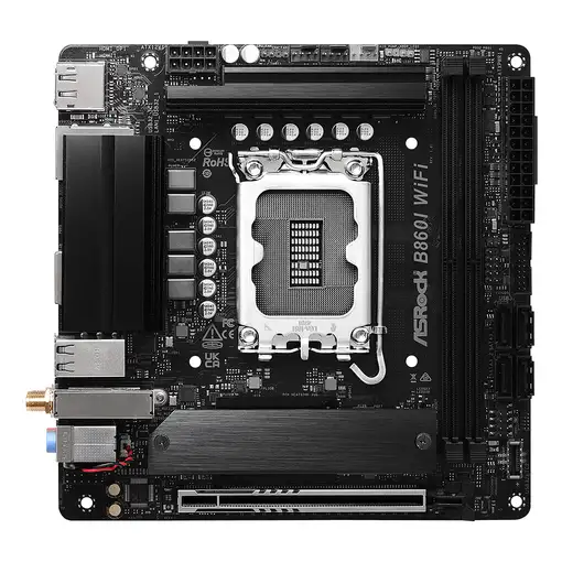 Asrock B860I WiFi Intel B860 LGA 1851 (Socket V1) mini ITX