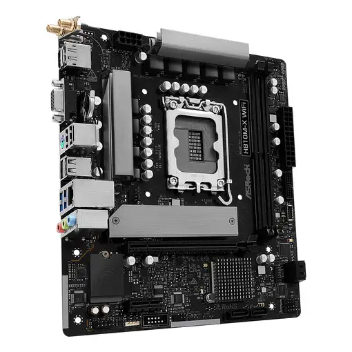Asrock H810M-X WiFi Intel H810 LGA 1851 (Socket V1) micro ATX