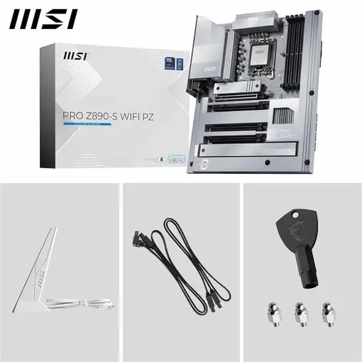 MSI PRO Z890-S WIFI PZ placa base Intel Z890 LGA 1851 (Socket V1) ATX