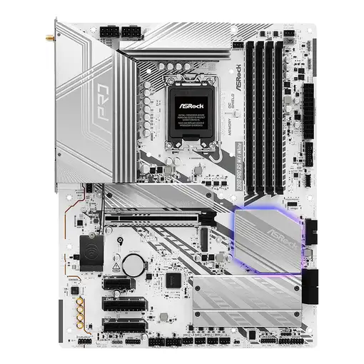 Asrock Z890 Pro RS WiFi White Intel Z890 LGA 1851 (Socket V1) ATX