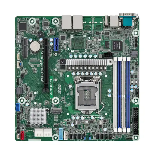 Asrock E3C252D4U placa base Intel C252 LGA 1200 (Socket H5) micro ATX