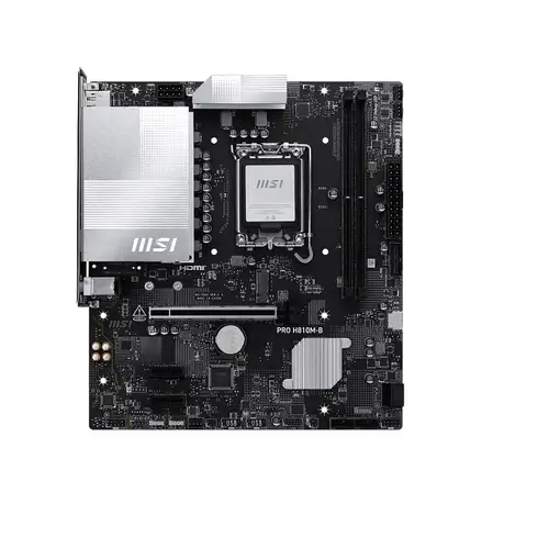 MSI PRO H810M-B placa base Intel H810 LGA 1851 (Socket V1) micro ATX
