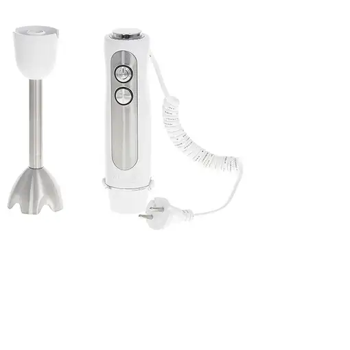 Adler AD 4625w Batidora de inmersión 1500 W Plata, Blanco