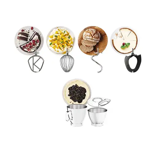 Kenwood KVL85.004SI batidora 1200 W Plata