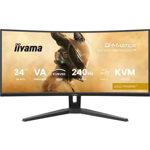 iiyama G-MASTER GCB3486WQSCP-B1 pantalla para PC 86,4 cm (34'') 3440 x 1440 Pixeles