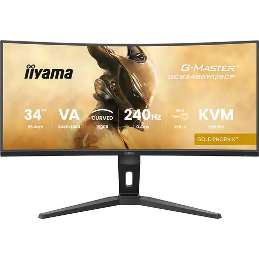iiyama G-MASTER GCB3486WQSCP-B1 pantalla para PC 86,4 cm (34'') 3440 x 1440 Pixeles