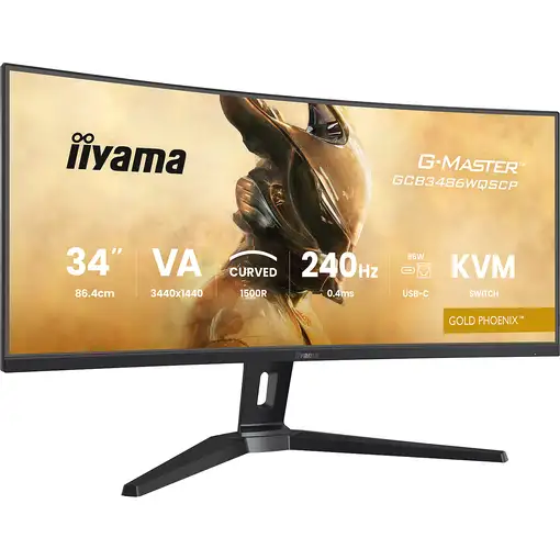 iiyama G-MASTER GCB3486WQSCP-B1 pantalla para PC 86,4 cm (34'') 3440 x 1440 Pixeles