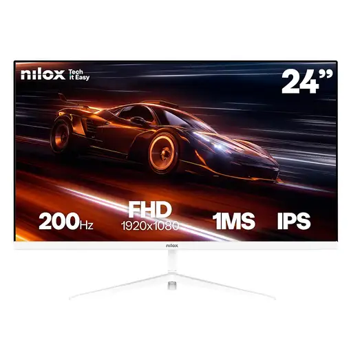 Nilox MONITOR 24 IPS 200HZ 1MS HDMI Y DP pantalla para PC 60,5 cm (23.8'') Nilox MONITOR 24 IPS 200HZ 1MS HDMI Y DP pantalla para PC 60,5 cm (23.8'')
