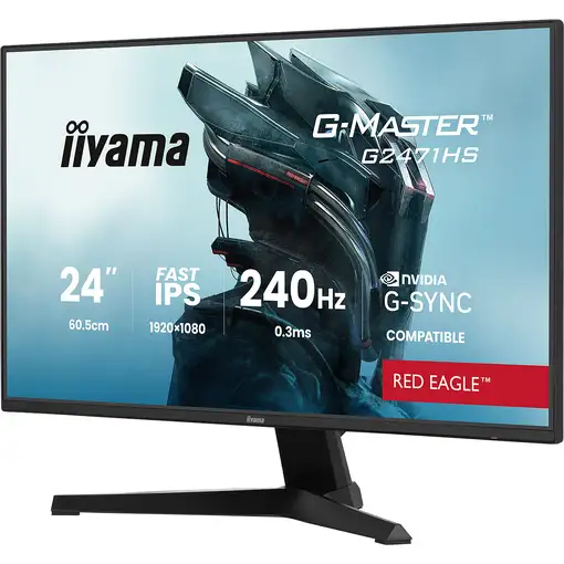 iiyama G-MASTER G2471HS-B1 pantalla para PC 60,5 cm (23.8") 1920 x 1080 Pixeles