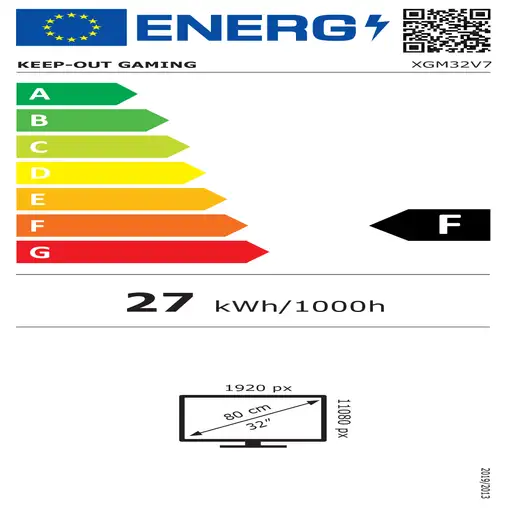 KeepOut XGM32V7 pantalla para PC 81,3 cm (32") 1920 x 1080 Pixeles Full HD LED