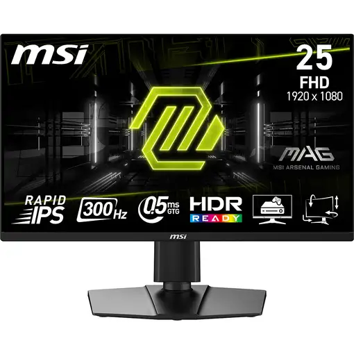 MSI MAG 255PXF pantalla para PC 62,2 cm (24.5") 1920 x 1080 Pixeles Full HD Negro