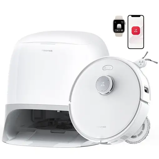 Roborock Qrevo Curv 5A1 0,325 L Negro, Blanco