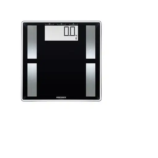 Soehnle 63879 báscula de baño Plaza Negro Báscula personal electrónica