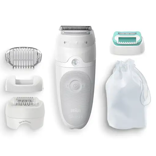 Braun Silk-épil 5 81770430 depiladora 28 pinzas Blanco
