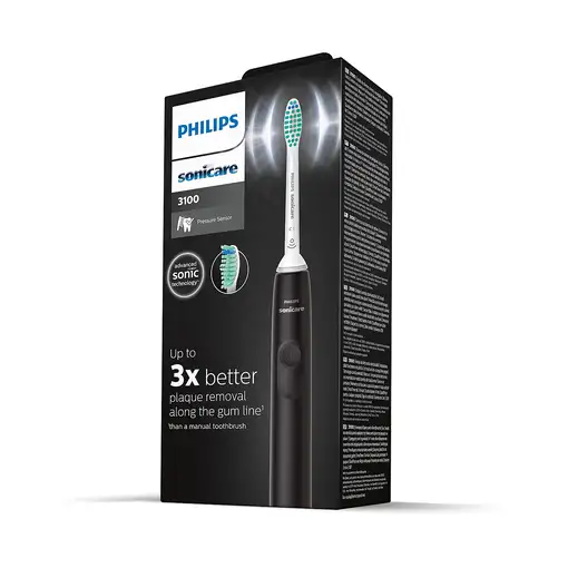Philips 3100 series HX3671/14 Cepillo dental eléctrico sónico - Negro