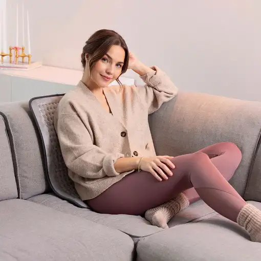 Manta eléctrica 100W gris x35 cm 61154 MEDISANA