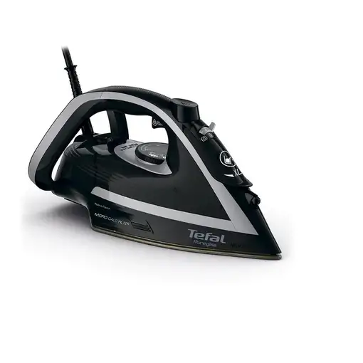Plancha vapor-seco durilium airglide autoclean soleplate 3000W Negro FV8062E0TEFAL