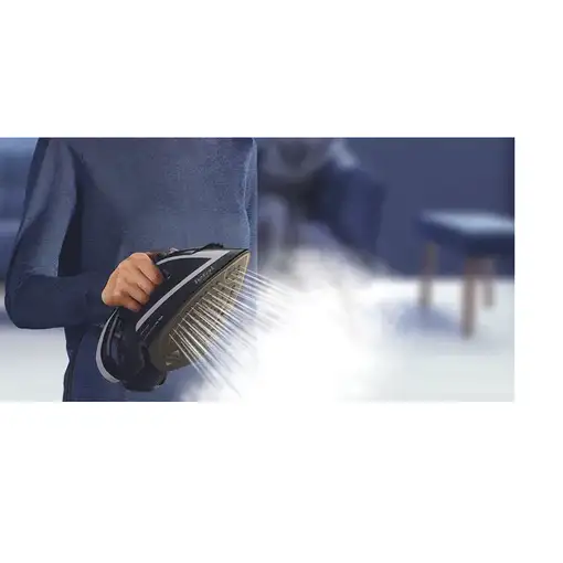 Plancha vapor-seco durilium airglide autoclean soleplate 3000W Negro FV8062E0TEFAL