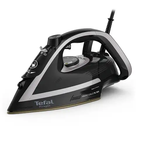 Plancha vapor-seco durilium airglide autoclean soleplate 3000W Negro FV8062E0TEFAL