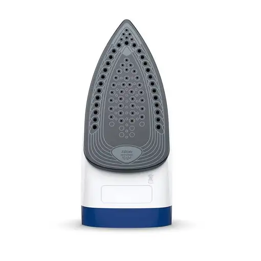 Plancha vapor-seco suela de cerilium 2400 W Azul FV2838E0 TEFAL