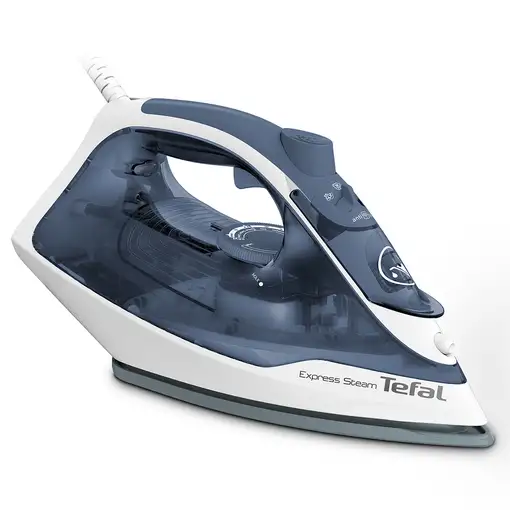 Plancha vapor-seco suela de cerilium 2400 W Azul FV2837E0 TEFAL Plancha vapor-seco suela de cerilium 2400 W Azul FV2837E0 TEFAL