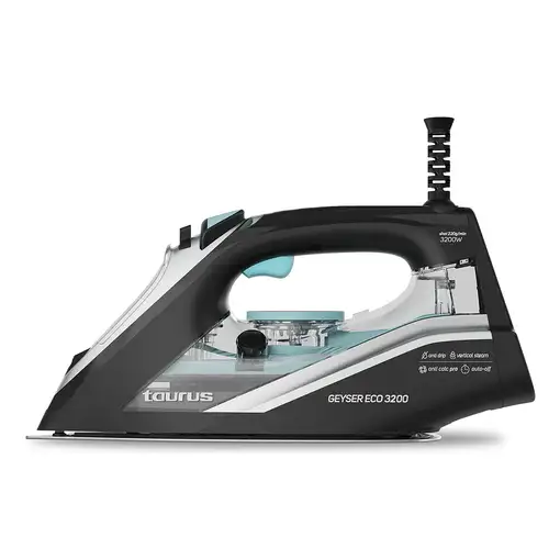 Plancha vapor-seco anodizedslide soleplate 3200 W Negro 918715000 TAURUS