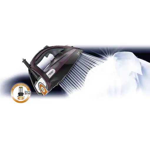 Plancha vapor-seco suela durilium autoclean 3000 W Púrpura FV9835 TEFAL