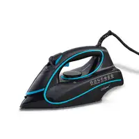 Plancha vapor-seco suela de cerámica 2400 W Negro MR-310C MAESTRO Plancha vapor-seco suela de cerámica 2400 W Negro MR-310C MAESTRO