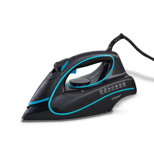 Plancha vapor-seco suela de cerámica 2400 W Negro MR-310C MAESTRO Plancha vapor-seco suela de cerámica 2400 W Negro MR-310C MAESTRO
