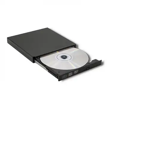Qoltec 51858 unidad de disco óptico DVD-RW Negro