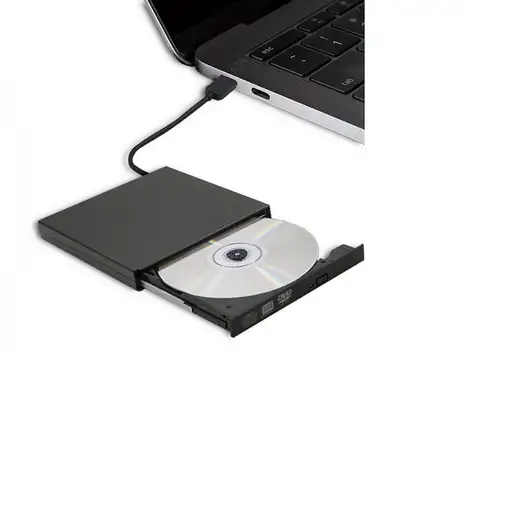 Qoltec 51858 unidad de disco óptico DVD-RW Negro