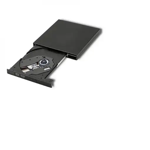 Qoltec 51858 unidad de disco óptico DVD-RW Negro