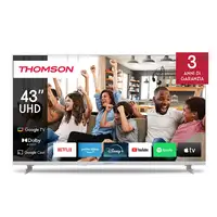 Televisor LED 43" 4K Ultra HD Blanco Smart 43UG4S14W THOMSON