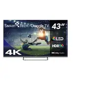 Televisor DLED 43" 4K Ultra HD Gris Smart 43QG02V SMART-TECH