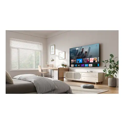 Televisor LED 43" 4K Ultra HD Negro Smart 43P69K TCL