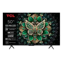 Televisor LCD 50" 4K Ultra HD Metálico Smart 50Q6C TCL