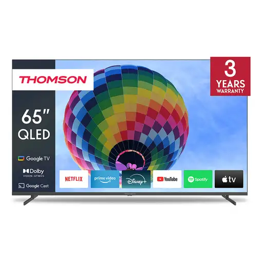 Televisor QLED 65" 4K Ultra HD Gris Smart 65QG4S14 THOMSON