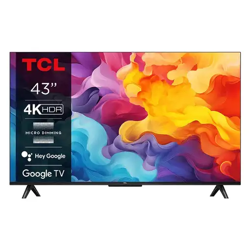 Televisor LED 43" 4K Ultra HD Titanio Smart 43V6B TCL
