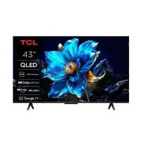 Televisor QLED 43" 4K Ultra HD Metálico Smart 43T69C TCL
