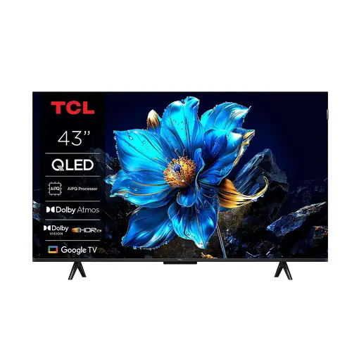 Televisor QLED 43" 4K Ultra HD Metálico Smart 43T69C TCL